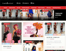 Tablet Screenshot of fashiongist.com